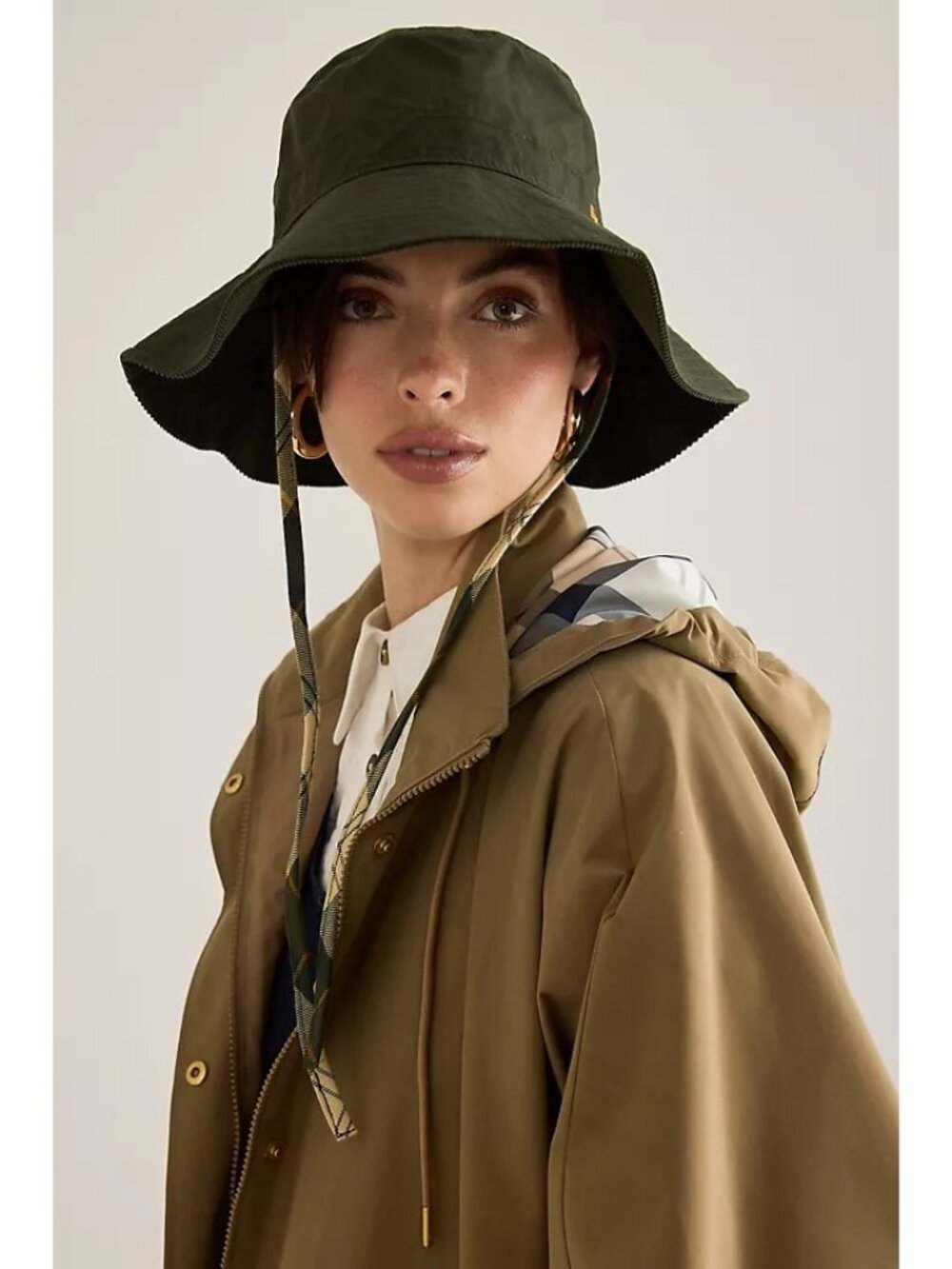 NWT Barbour Mya Bucket Hat Sage Size Small